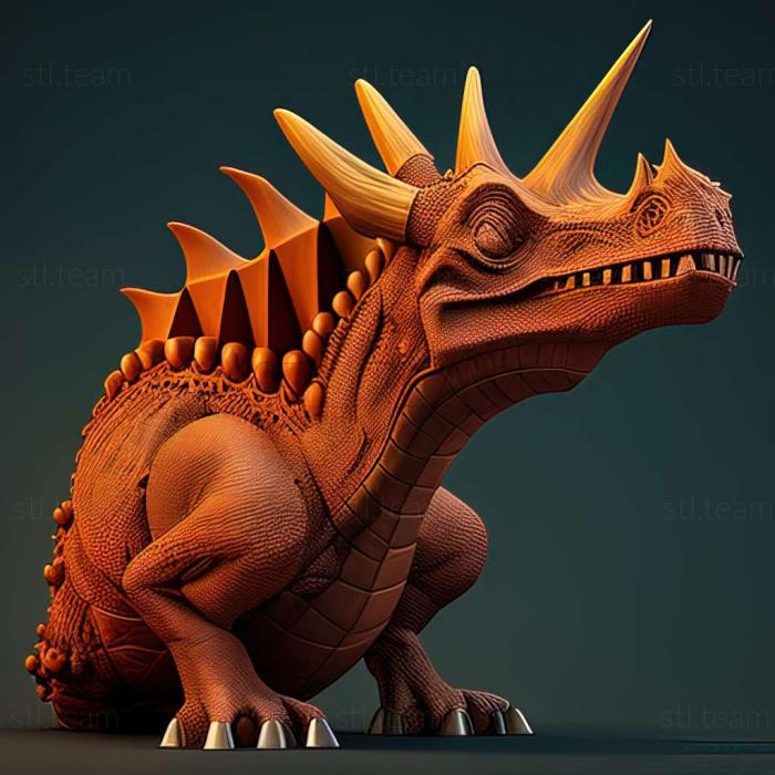 3D model Gargoyleosaurus (STL)